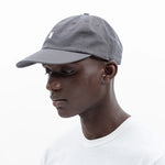 NORSE PROJECTS Twill Sports Cap in Magnet Grey