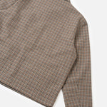 UNIVERSAL WORKS Franck Lester Dogtooth Jacket in Taupe