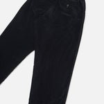 UNIVERSAL WORKS Oxford CPH Velvet Trousers in Black