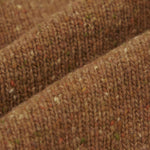 UNIVERSAL WORKS Langdale Wool Fleck Cardigan in Brown