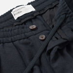 UNIVERSAL WORKS Oxford Dublin Wool Mix Trousers in Dark Navy