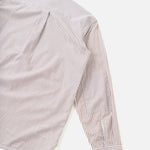 UNIVERSAL WORKS Patched Queens Cotton Shirt in Brown