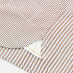 UNIVERSAL WORKS Patched Queens Cotton Shirt in Brown