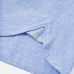 UNIVERSAL WORKS Square Pocket Brushed Flannel Shirt in Blue