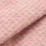 UNIVERSAL WORKS Diamond Fleece Cardigan in Pink