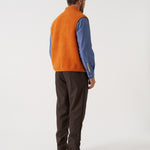 UNIVERSAL WORKS Hep Mountain Gilet in Orange