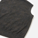 UNIVERSAL WORKS Sleeveless Deca Light Knitted Vest in Navy