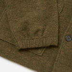 UNIVERSAL WORKS Rams Wool Mix Jacket in Olive