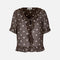 BAUM UND PFERDGARTEN Madicen Blouse in Coffee Bean Dots