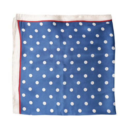 BLACK COLOUR BCDANI mini scarves in Blue Dot