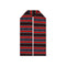 QUINTON & CHADWICK Modern Tartan Scarf in Winter Beach