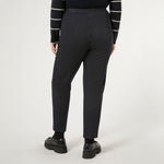 PERSONA BY MARINA RINALDI Ananas Milano Knit Fabric Trousers in Ultramarine