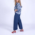 NEW DAY ORIGINALS Muse Reversible Cotton Jacket in Indigo