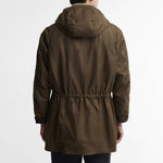 BARBOUR Ursula Wax Parka in Bark