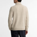 BARBOUR Northcliffe Submariner Roll Neck Jumper in Fog