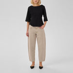 MY ESSENTIAL WARDROBE MWBaloo 175 High Barrel Leg Jeans in Silver Sage