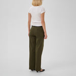 MY ESSENTIAL WARDROBE MWLara 149 Wide Leg Pant in Olive Night