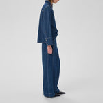 MY ESSENTIAL WARDROBE HilmaMW 171 X-Wide Pant in Medium Blue
