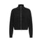 MY ESSENTIAL WARDROBE MWTracy Wool Knit Zip Cardigan in Dark Grey Melange