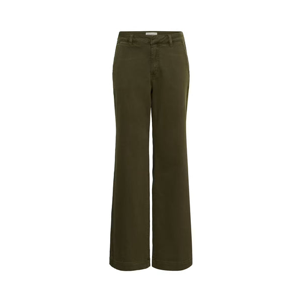 MY ESSENTIAL WARDROBE MWLara 149 Wide Leg Pant in Olive Night