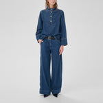 MY ESSENTIAL WARDROBE HilmaMW 171 X-Wide Pant in Medium Blue