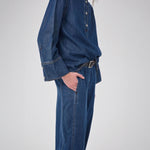 MY ESSENTIAL WARDROBE HilmaMW 171 X-Wide Pant in Medium Blue