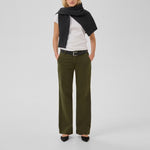 MY ESSENTIAL WARDROBE MWLara 149 Wide Leg Pant in Olive Night