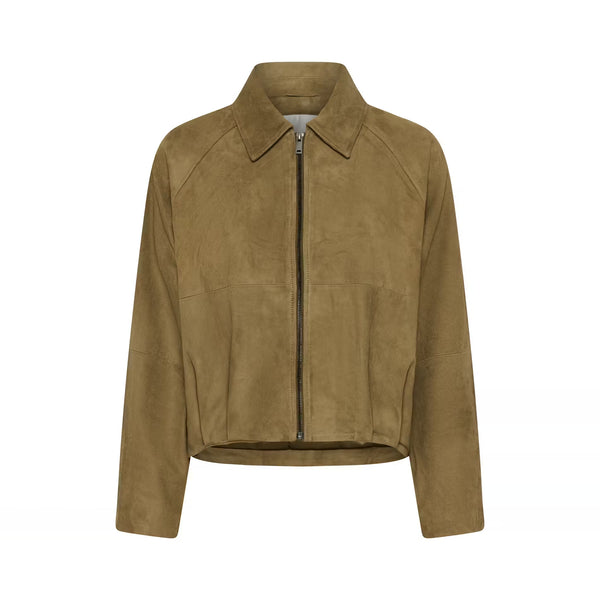 MY ESSENTIAL WARDROBE MWPetra Bomber Jacket in Capers
