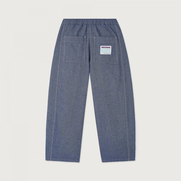 AMERICAN VINTAGE Lofway Balloon Cut Jogging Trousers in Stone Blue