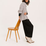 SACRECOEUR Linetta Clic Small Check Overshirt in Multi