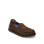 BIRKENSTOCK Utti Slip On Suede Leather Shoes in Carafe