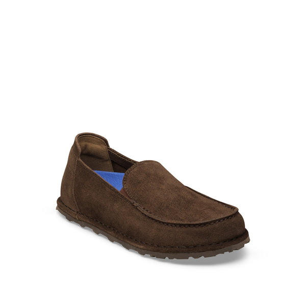 BIRKENSTOCK Utti Slip On Suede Leather Shoes in Carafe
