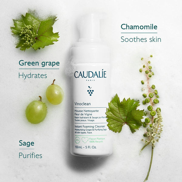 CAUDALIE Vinoclean Daily Foaming Cleanser