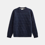 ANERKJENDT Aksinus Heavy Wool Jumper in Sky Captain