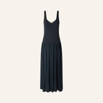 SESSUN Solao Dress in Smoke Green