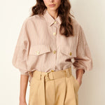 SESSUN Balanca Shirt  in Rosasand
