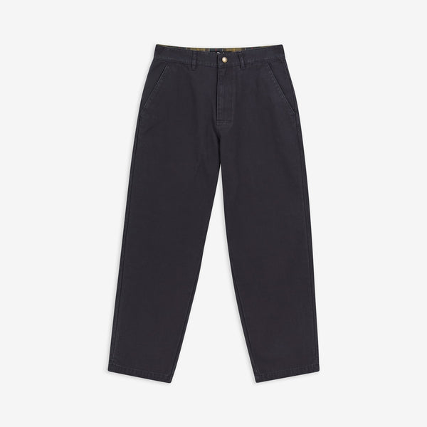 BARBOUR Ursula Canvas Trousers in Dark Navy