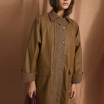 SOPHIE + LUCIE Washington Harris Trench Coat in Camel