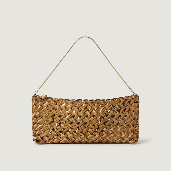 NAGHEDI Gala Metallic Clutch Bag in Firenze