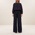 BY-BAR Gaya Check Blouse in Galaxy Check
