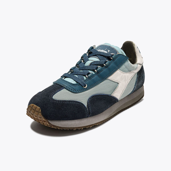 DIADORA Equipe Dirty SW Evo Sneakers in Sky Blue/Plume