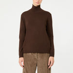 WEEKEND MAX MARA WKDKiku Turtleneck Jumper in Brown