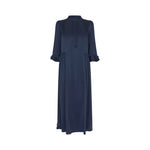 DEA KUDIBAL RosannaDEA Silk Dress with Ruffles in Imperial