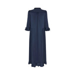 DEA KUDIBAL RosannaDEA Silk Dress with Ruffles in Imperial