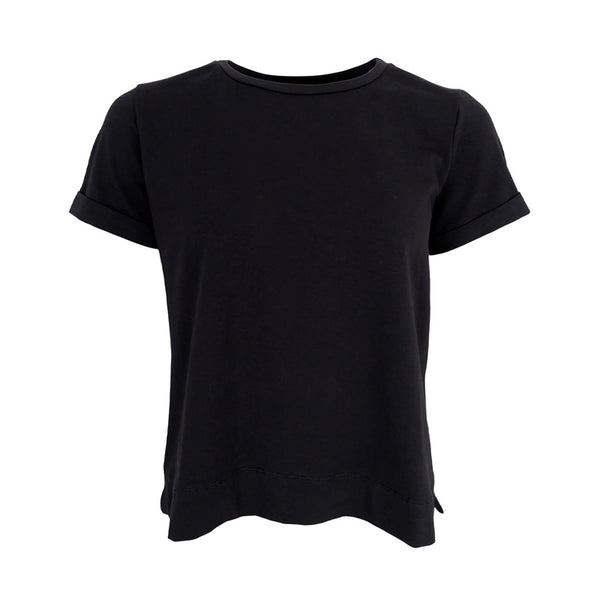BLACK COLOUR BCMAY SS tee in Black