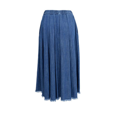 BLACK COLOUR Jean Denim Skirt in Blue Denim