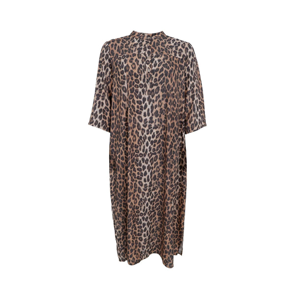 BLACK COLOUR BCKenna Shirt Dress in Leo