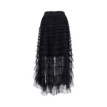 BLACK COLOUR BCAngelina Mesh Skirt in Black