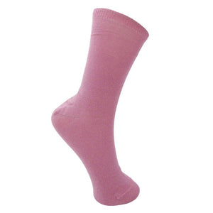 Lurex Socks in Fairy Rose