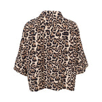 BLACK COLOUR BCZoe Leopard Print Oversize Loose Shirt in Leopard